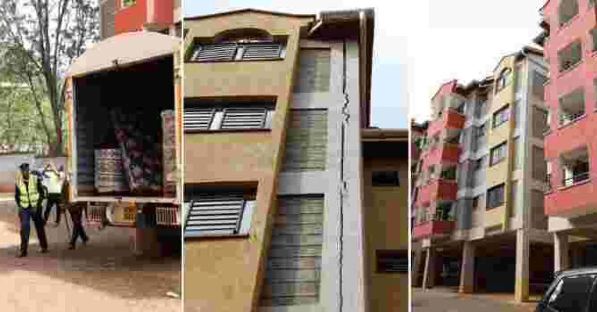 Tenants Ordered to Vacate Thindigua Building After it Developed Cracks
