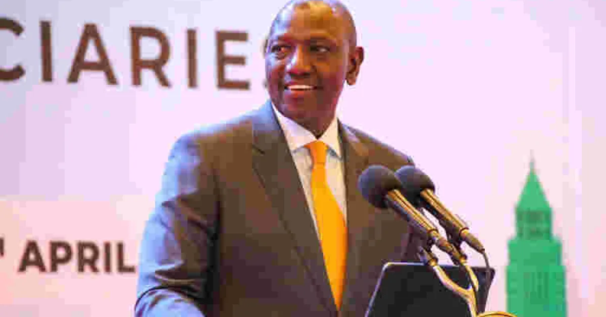 President Ruto: Dollar Exchange Rate to Go Below Sh120 in a Few Months