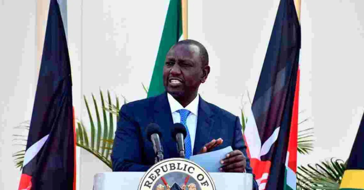 President Ruto: Sudan Generals Should Stop the Nonsense