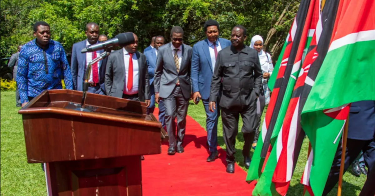 I'm Not Interested in Power-Sharing with Kenya Kwanza, Raila Says