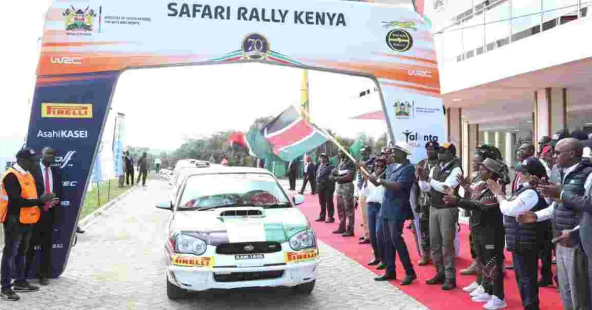 Ruto's Presidential Escort Team Injured as Car Overturns in Naivasha