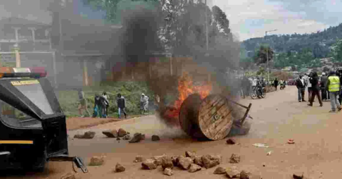 Youths Brave Chilly Weather to Honor Raila's Saba Saba Call