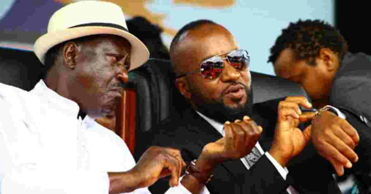 Raila Explains Joho's Political Silence