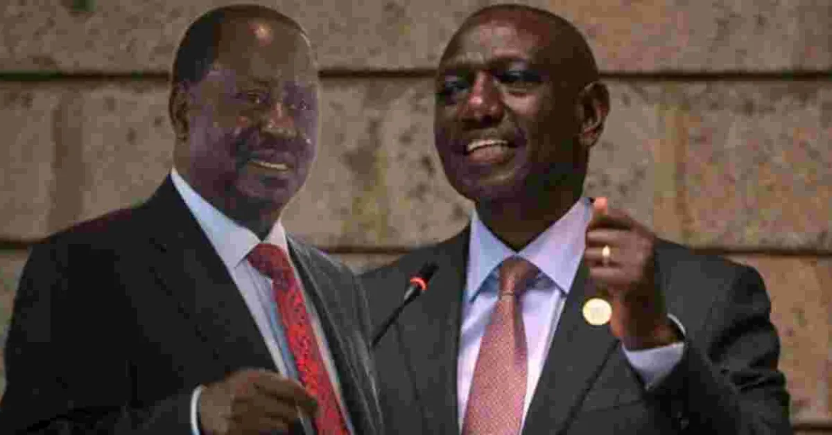Ruto, Raila Agree to Have Peaceful Resolution Talks