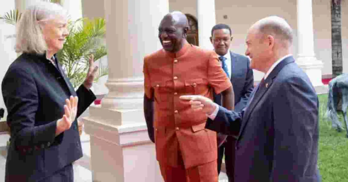 Ruto Defends US Envoy Meg Whitman Over Raila's Onslaught