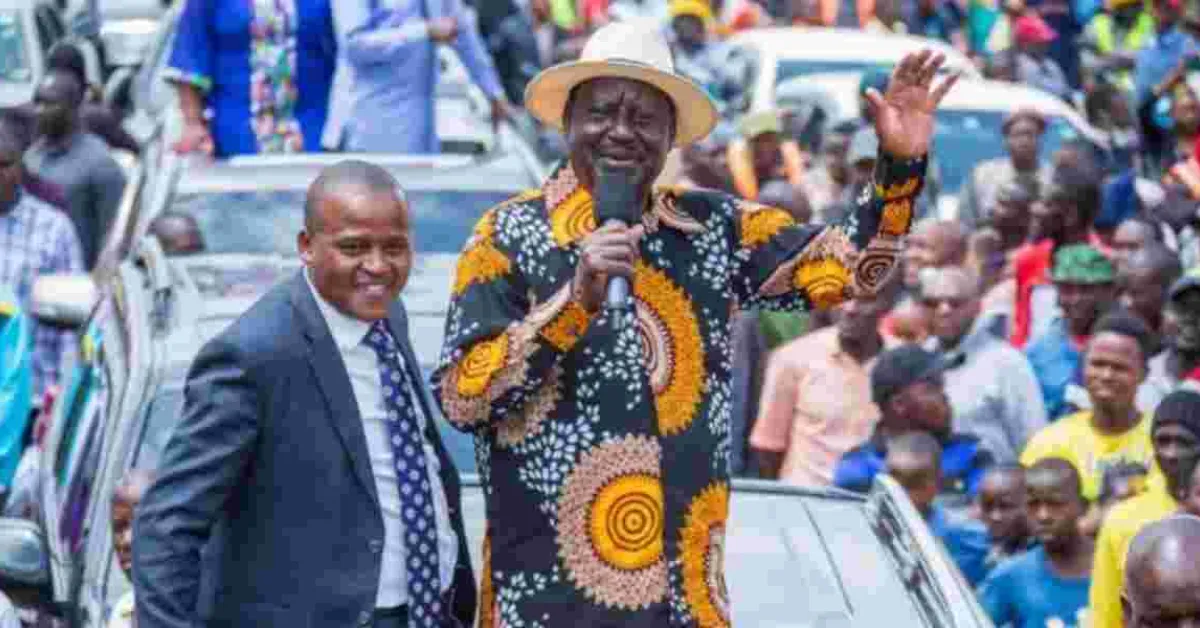 Why Ruto's 12 months in Office Has Been Disastrous: Raila