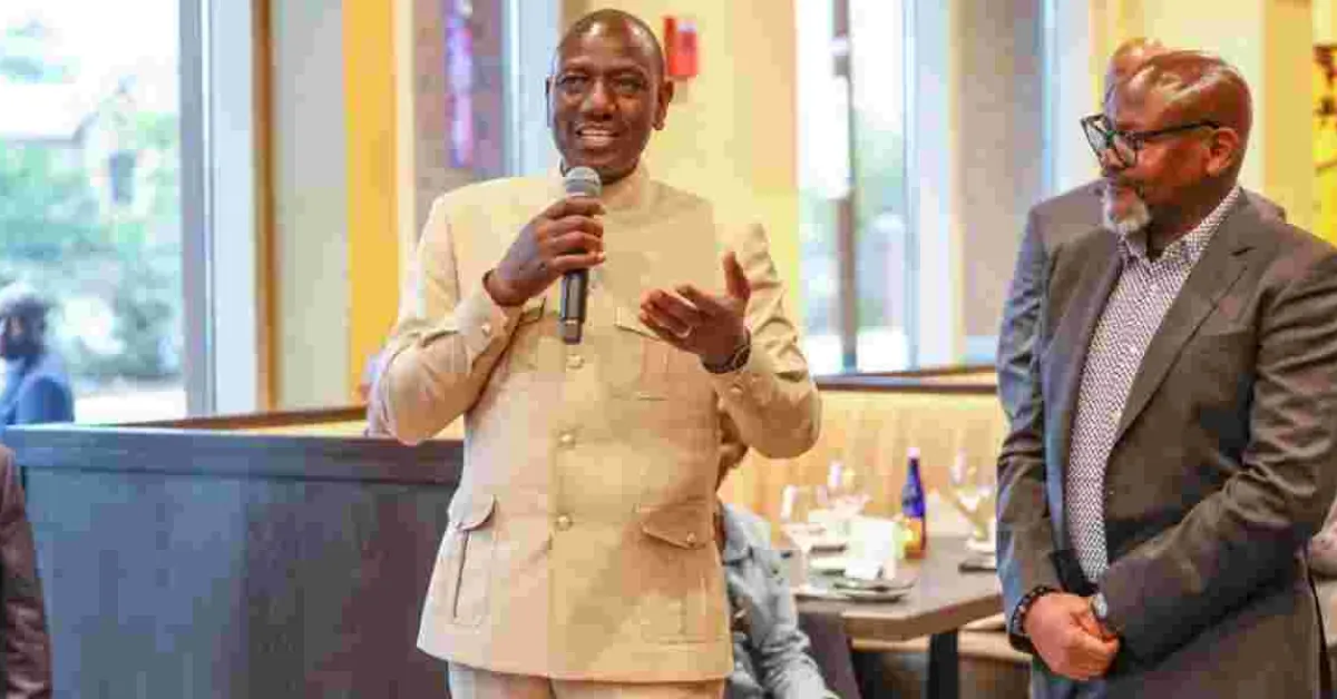 Kenyan Running Successful Restaurant Chain in the US Impresses Ruto