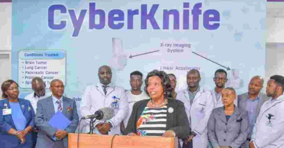 Medical Milestone as KU Hospital Undertakes First CyberKnife Treatment
