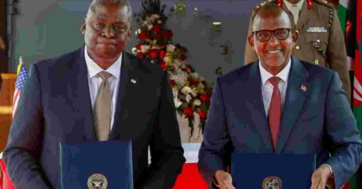 US, Kenya Sign Defense Agreement Ahead of Haiti Security Mission