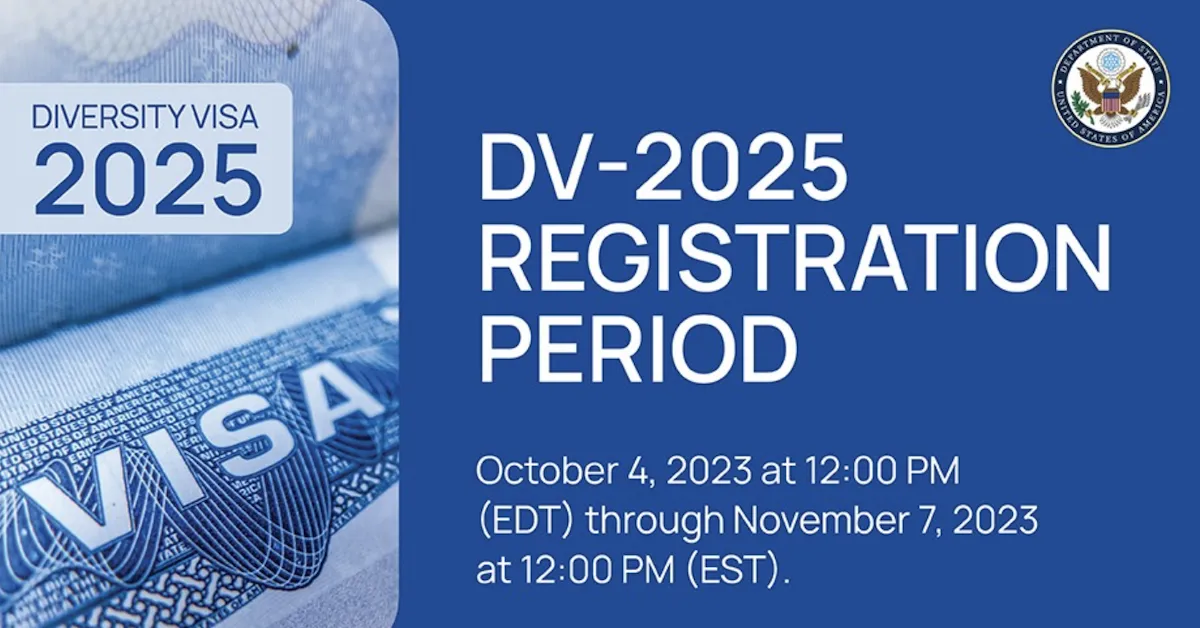DV-2025: Information Required for the Diversity Visa Program (Green Card Lottery) Registration