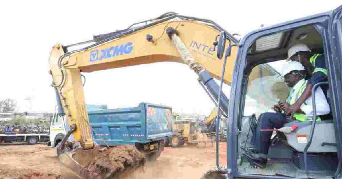 Bulldozers Descend on Palatial Homes in Mavoko After Ruto Gives Green Light