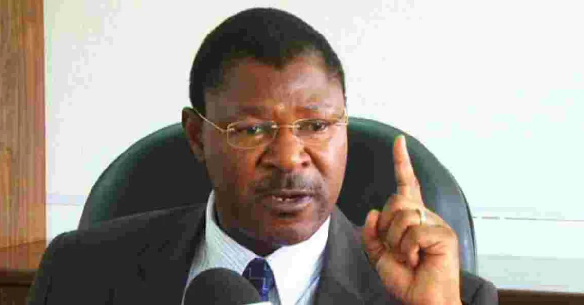 Prioritize Boy Child, National Assembly Speaker Moses Wetang'ula Tells Education Stakeholders