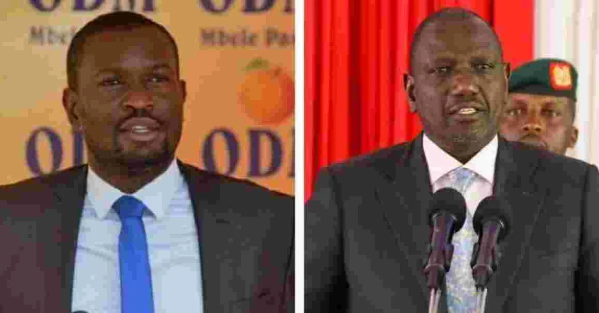 Sifuna Reluctantly Withdraws Remarks on Ruto Amidst Intense Pressure