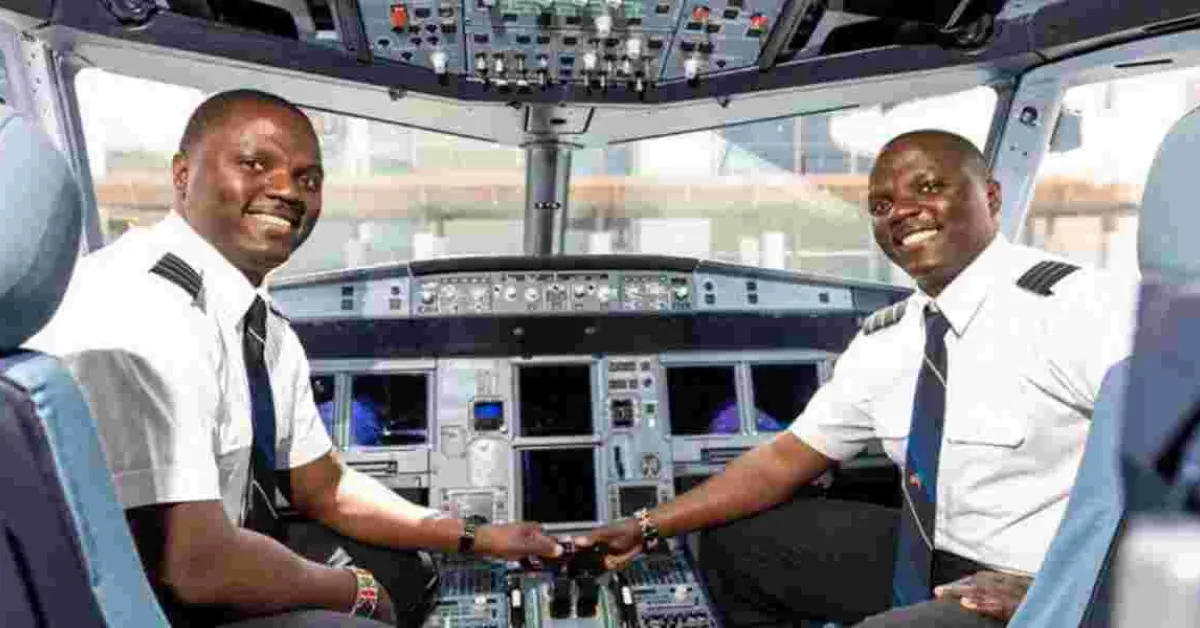 Brothers in Flight: Kenyan Pilots Alex and Alan Soar High with the Same US Airline