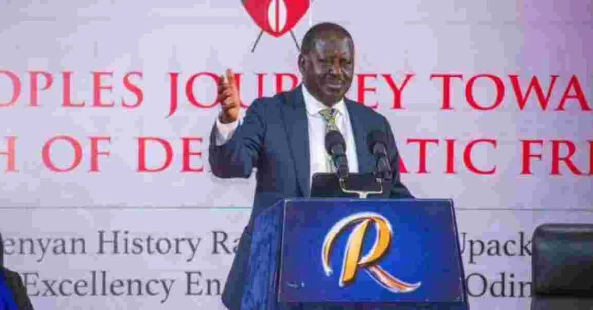 Raila Sounds Alarm on Ruto's Taxes and Foreign Policies