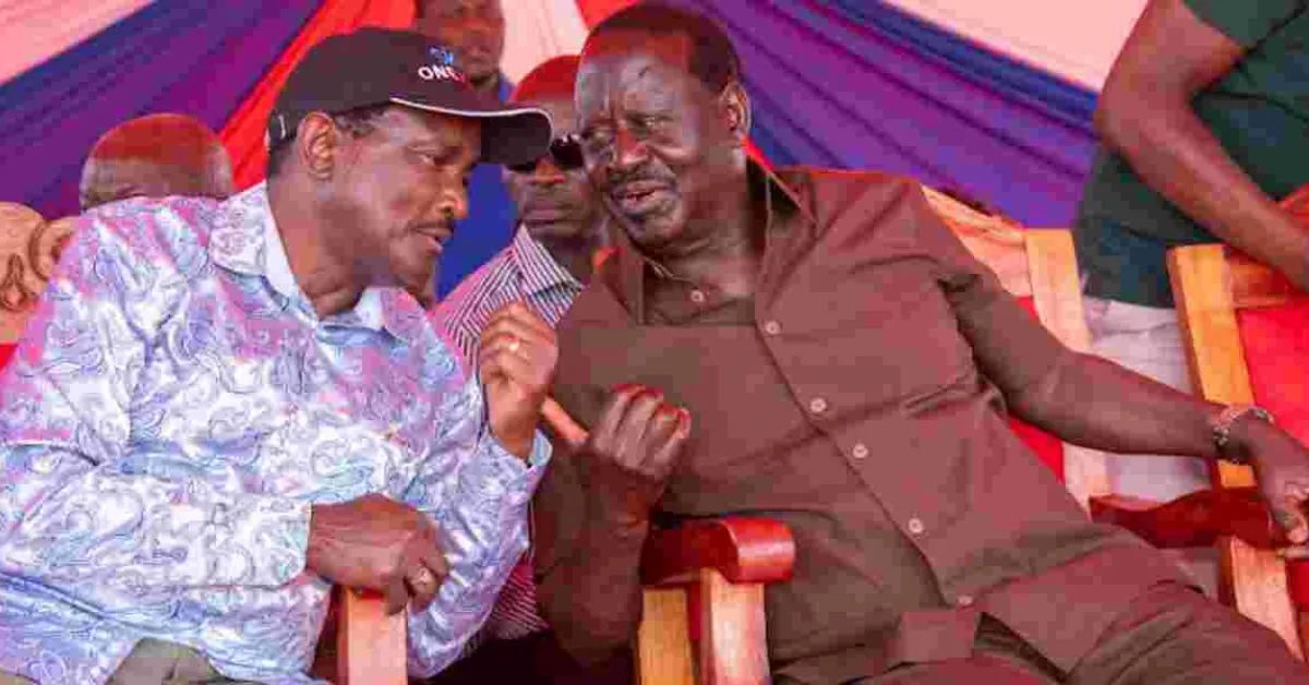 Kalonzo Reveals Why He Won't Support Raila in 2027