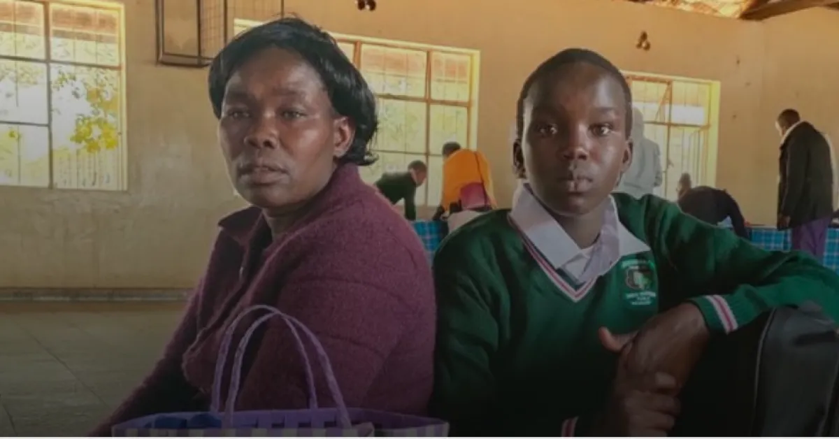 Samburu Girl Reports to Form One with Just a Bag and Pencil