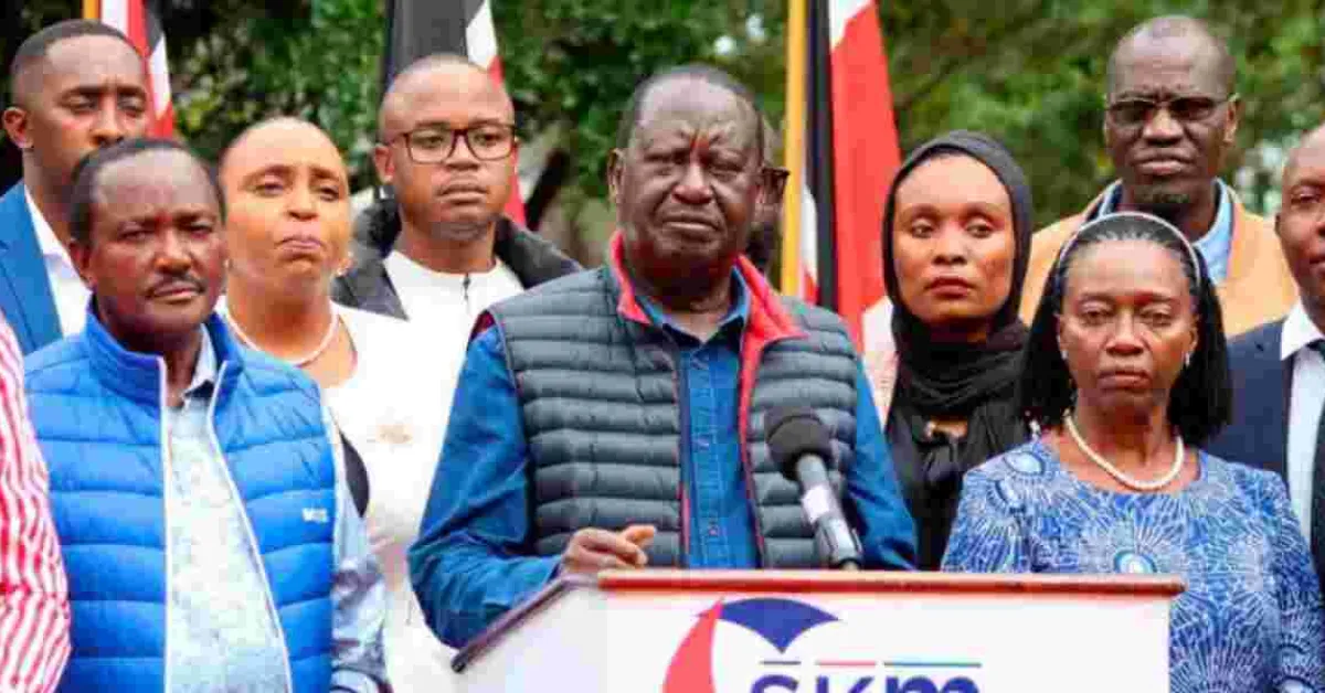 Odinga's Potential Departure Sparks Power Struggle in Azimio Coalition