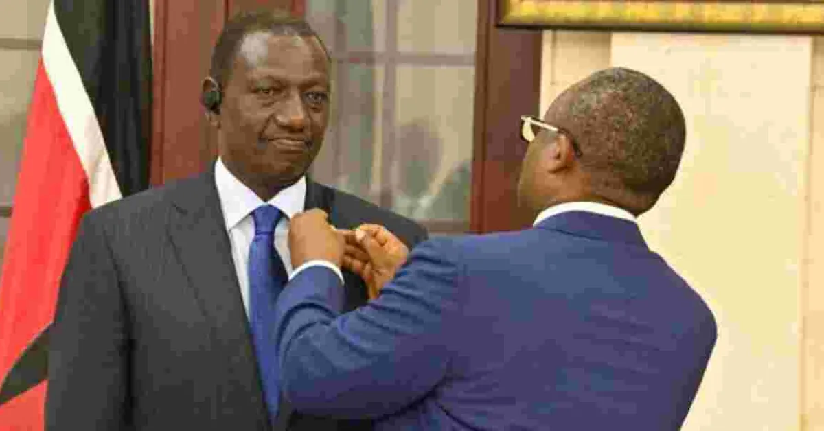 Ruto Awarded Another Top Honor in Guinea Bissau