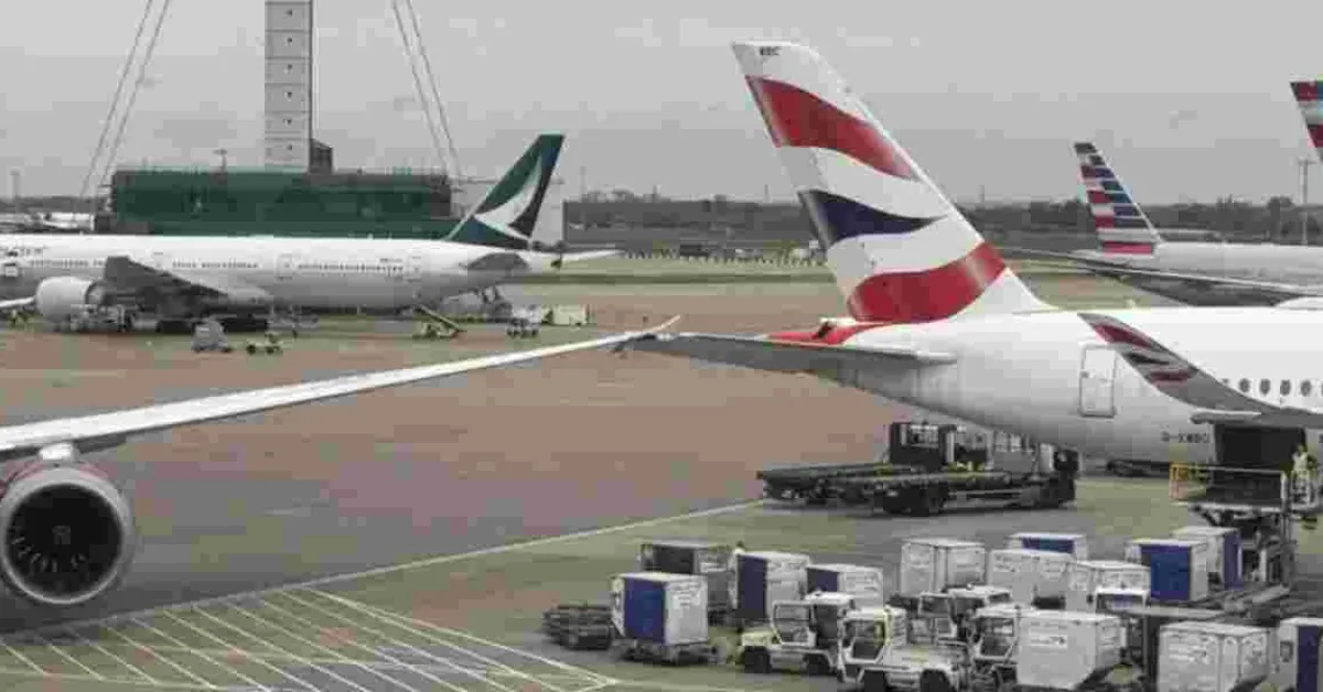 British Airways, Virgin Atlantic Planes Collide at Heathrow Airport