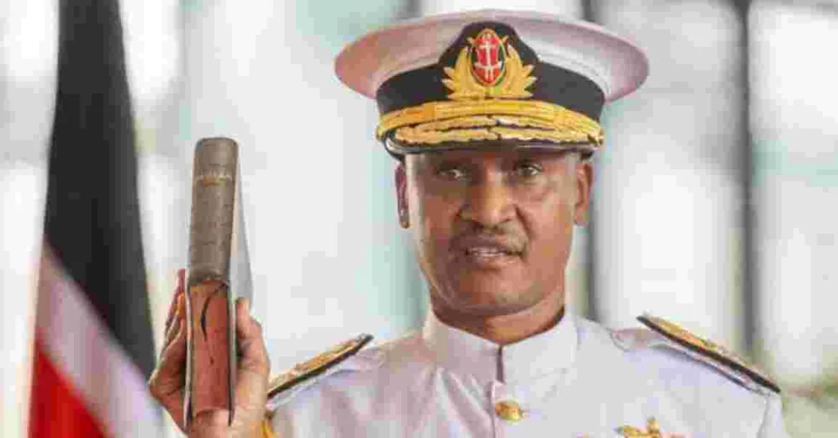 Kenya Gets New Military Chief as General Kahariri Takes Over CDF Role