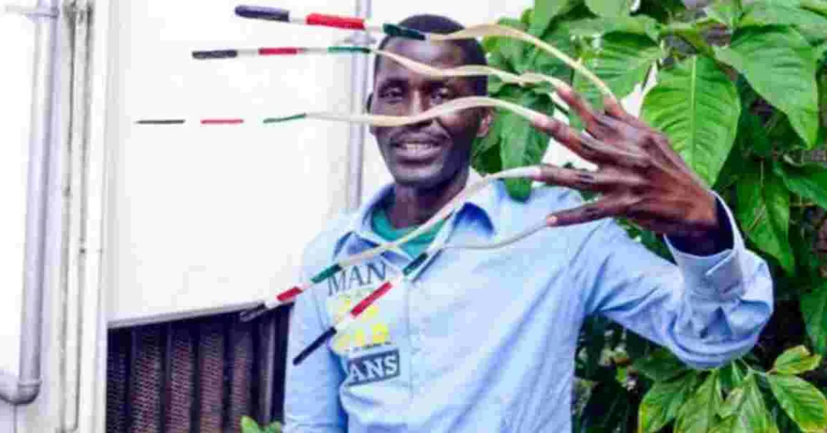Guinness World Records Seeks Kenyan Man with Long Fingernails