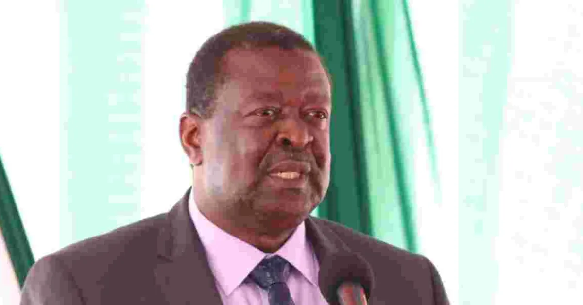 Mudavadi Highlights Lack of Funds to Save Kenyan from Saudi Execution