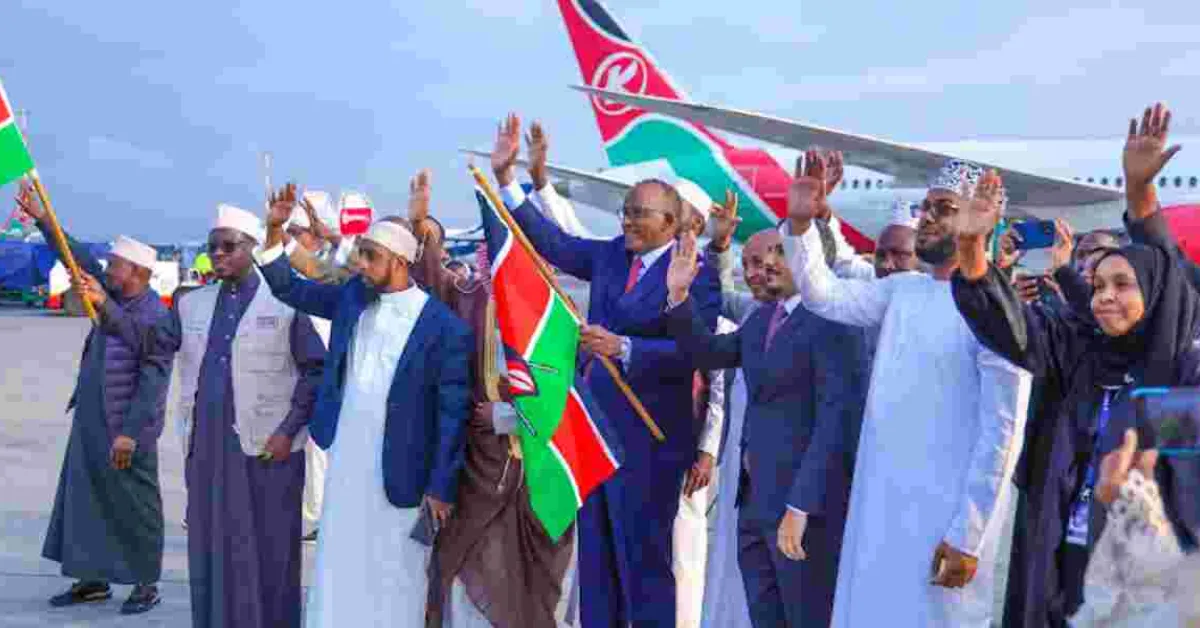 300 Kenyan Pilgrims Embark on Sacred Hajj Journey to Mecca