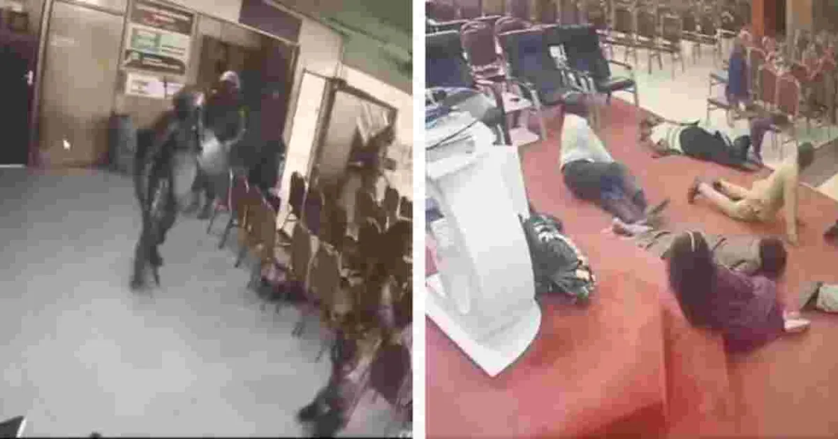 CCTV Footage Reveals Police Raid on Nakuru Church