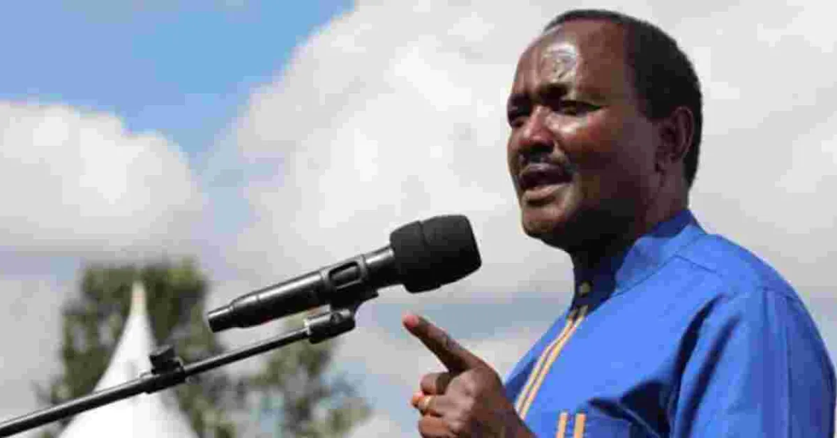 Kalonzo to Sue Governor Sakaja Over Wakulima Market Evictions