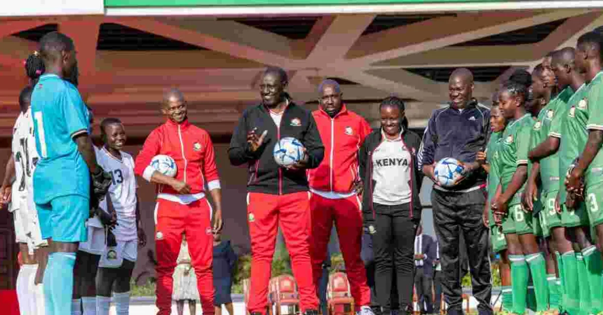 Kenya's First World Cup Football Team Departs for Training