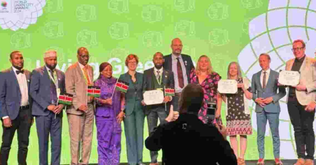 Mandera Clinches International Green City Award