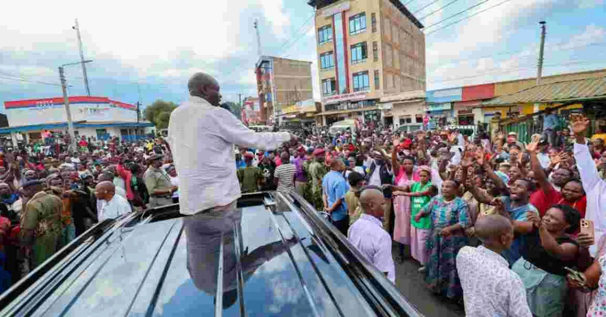 Chaos Erupts in Nyeri, Kiambu as Gachagua Impeachment Forums Face Public Resistance