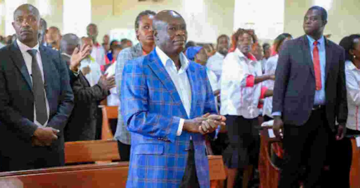 Ruto and Impeached Gachagua Hold Separate Church Services