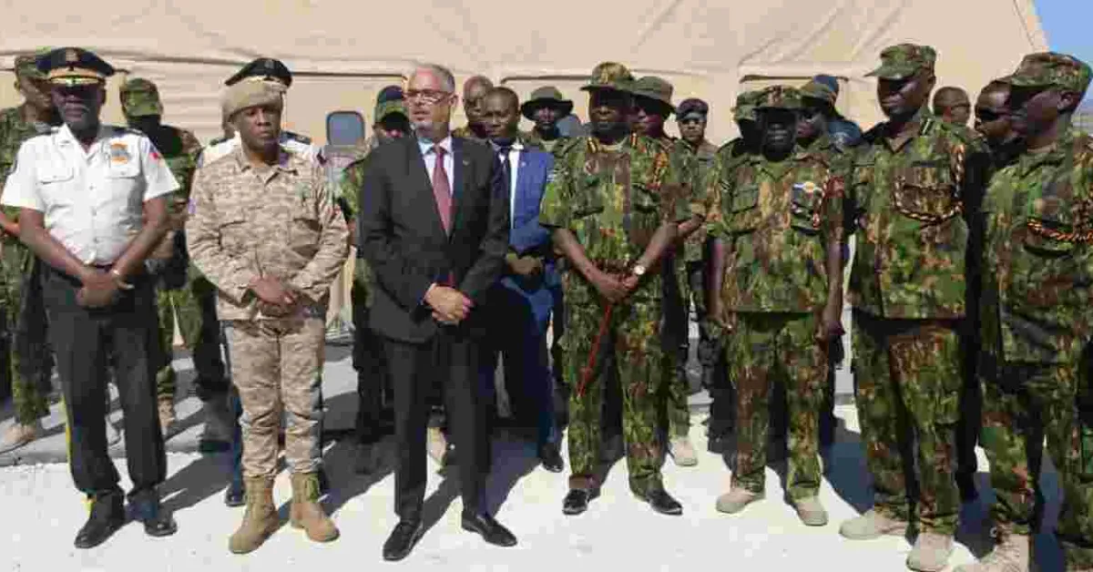 Haitian PM Celebrates Kenya's Independence with Multinational Troops