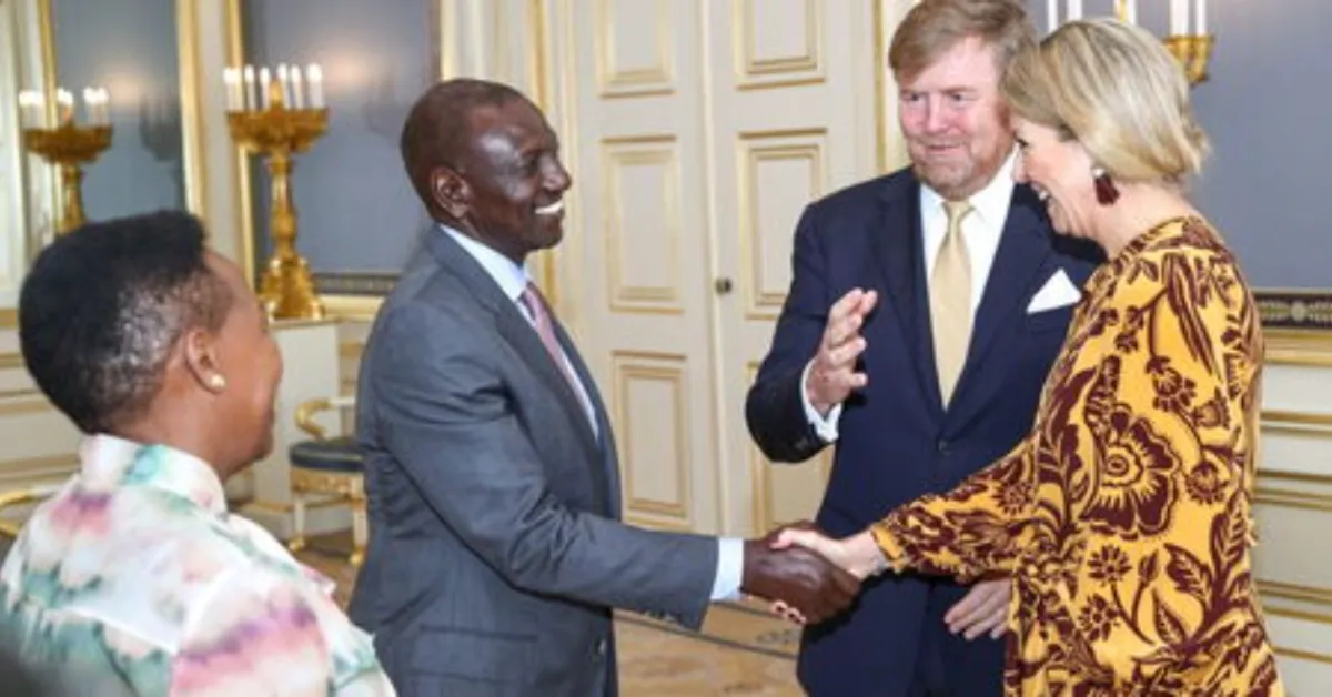 Netherlands Confirms Royal Visit to Kenya Despite Receiving 300 Protest Emails