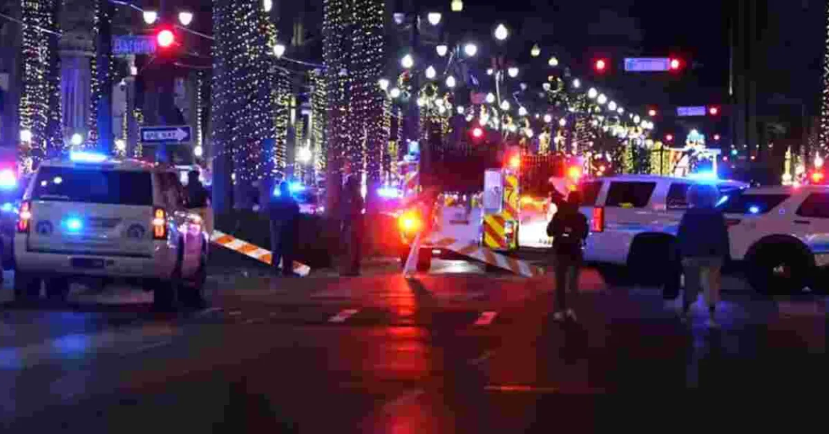 10 Killed as Truck Driver Deliberately Crashes Through French Quarter Crowd in New Orleans