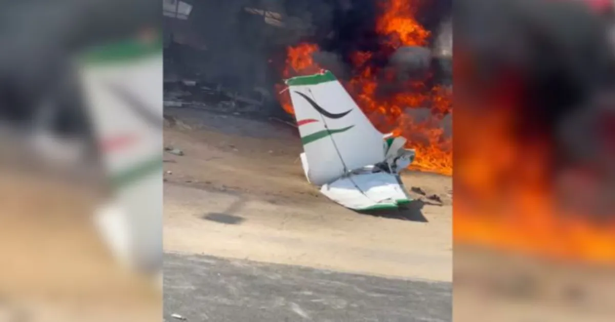 Aircraft Crash in Malindi Claims Lives of Passengers and Two Motorcyclists