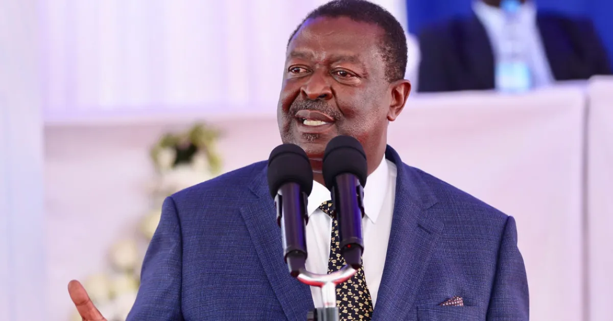 Kenyans Have Moved On, Stop Mourning - Mudavadi Tells Gachagua