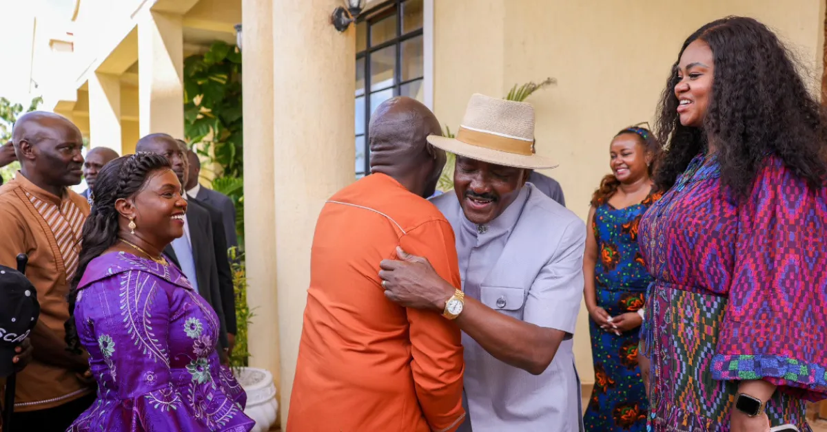 Gachagua and Kalonzo Lead Opposition Strategy Talks in Tseikuru, Kitui County