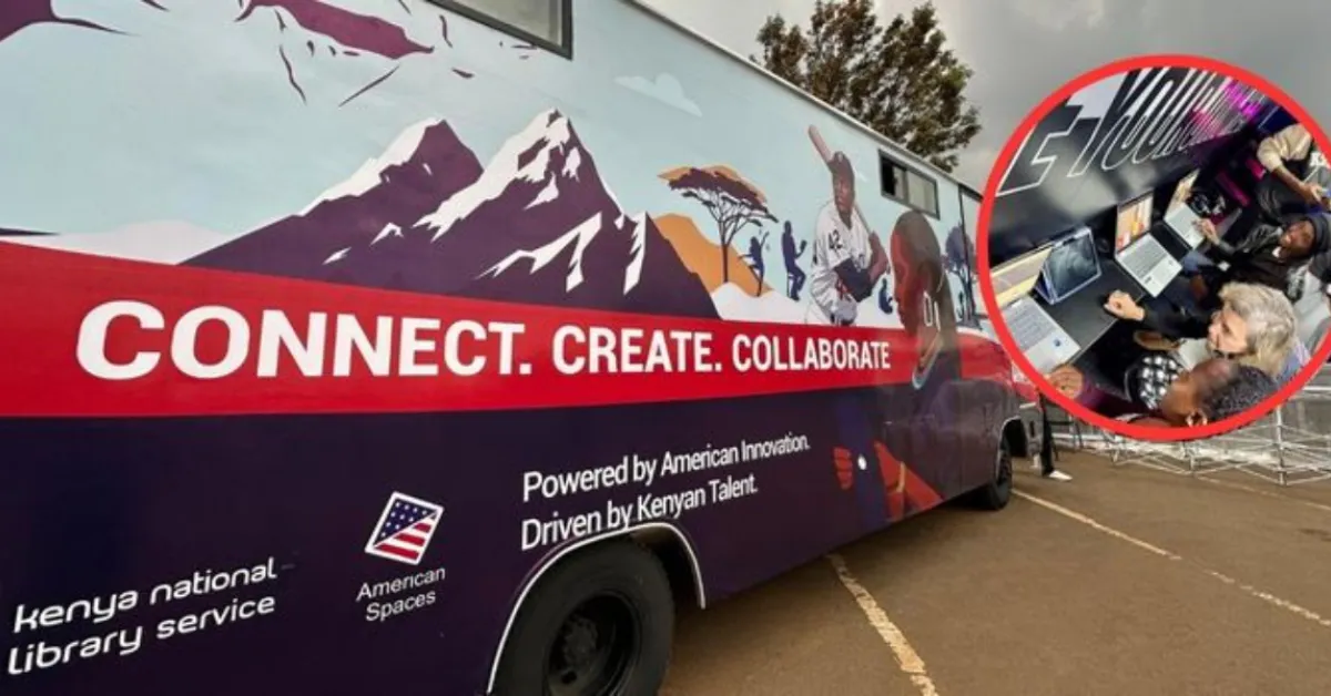 Eldoret Launches American Spaces Bus to Boost Youth Innovation and Digital Access
