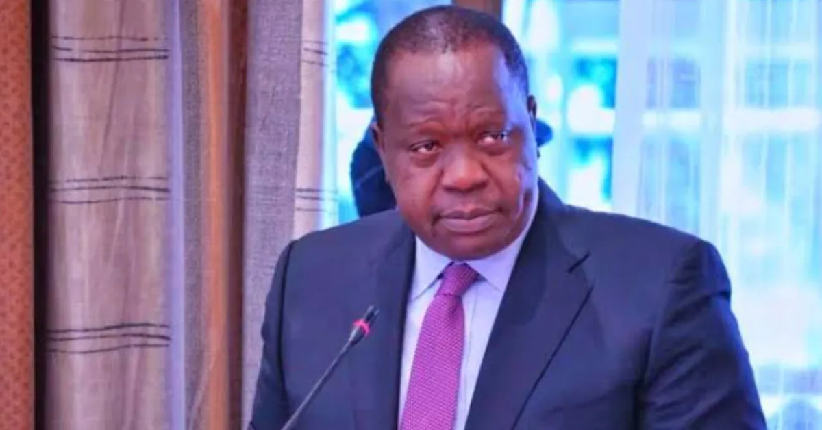 Matiang’i Resists Party Pressure, Calls for Government Transparency