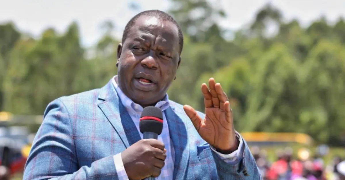 Matiang’i Calls for Unity in Nyanza to Honour Raila Odinga’s Legacy