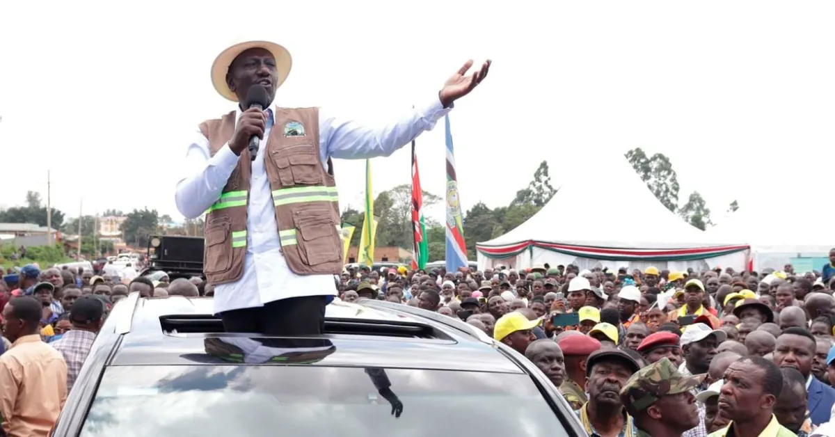 “I Will Teach You a Lesson in 2027,” Ruto Warns Political Rivals