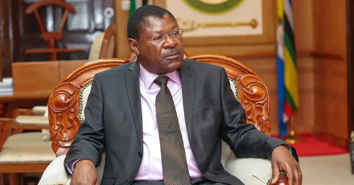 Wetang’ula Recalls Last Meeting With Jirongo Before Fatal Accident