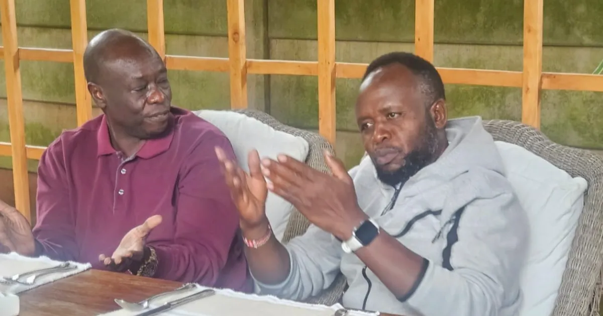 Gachagua, Natembeya Unite Ahead of Western Kenya Opposition Tour