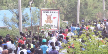 Rachuonyo North Mourners Burn Police Station Demanding Justice for Albert Ojwang