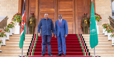Ruto Hosts Uhuru, Mnangagwa at State House