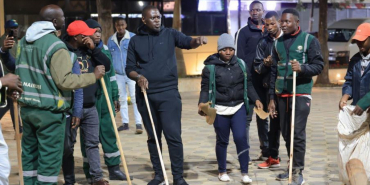 Sakaja Defends CBD Tent Removal as Effort to Restore Order in Nairobi