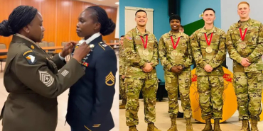 Carolyne Omboto Kenyan-Born Carolyne Omboto Recognised for Outstanding Service in the US Army